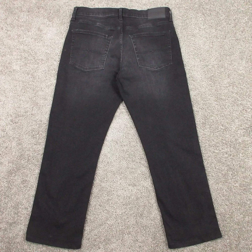 Lucky Brand Jeans‎ Mens 32x27 (Tag 32x32) Black 221 Straight Faded Denim Pants